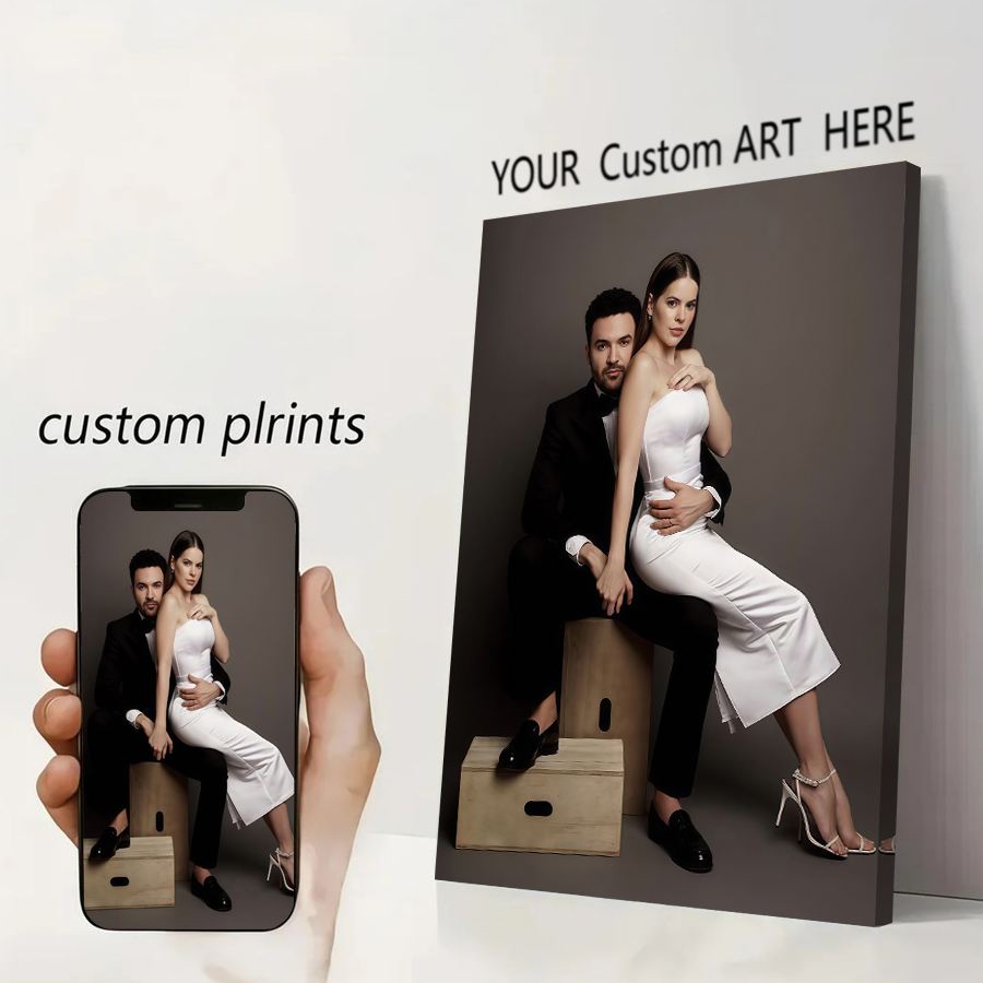 Home Decor Painting - โปสเตอร์ผ้าแคนวาสพิมพ์ลายตามสั่ง โปสเตอร์อนิเมะ เกม ภาพวาดจากรูปถ่ายของคุณ ของขวัญส่วนตัว ปรับแต่งรูปภาพ