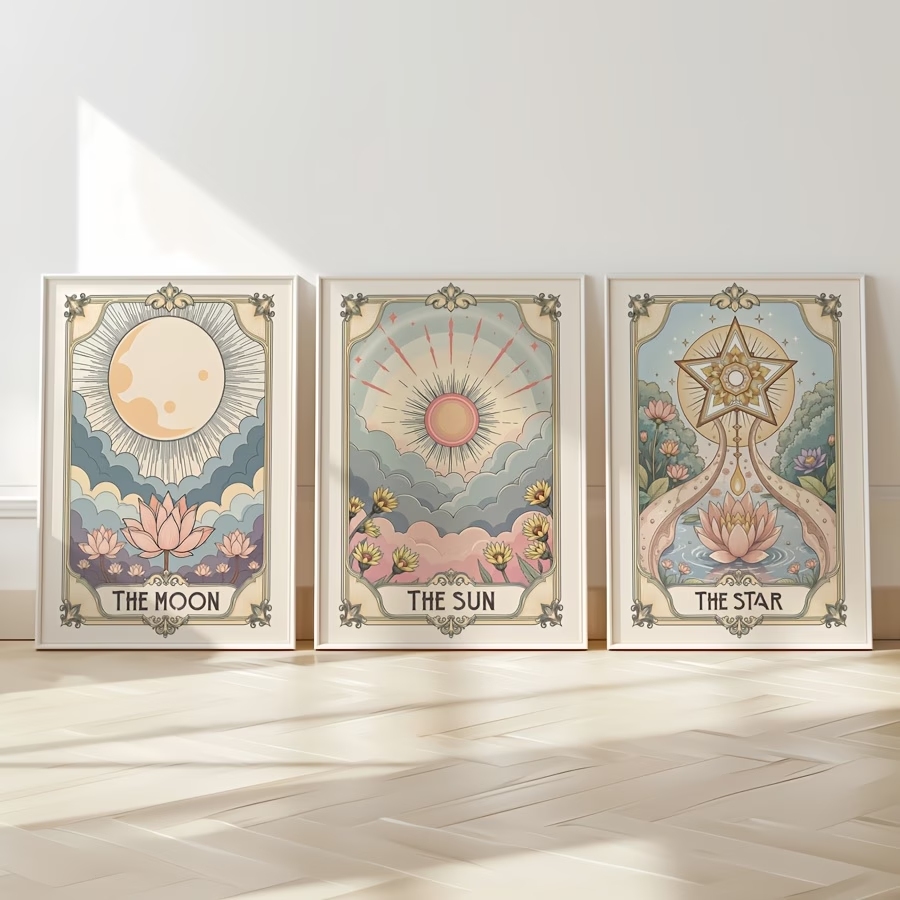 Home Decor Reviews - โมเดิร์นโบโฮ ทาโรต์ ซัน แอนด์ มูน วอลล์