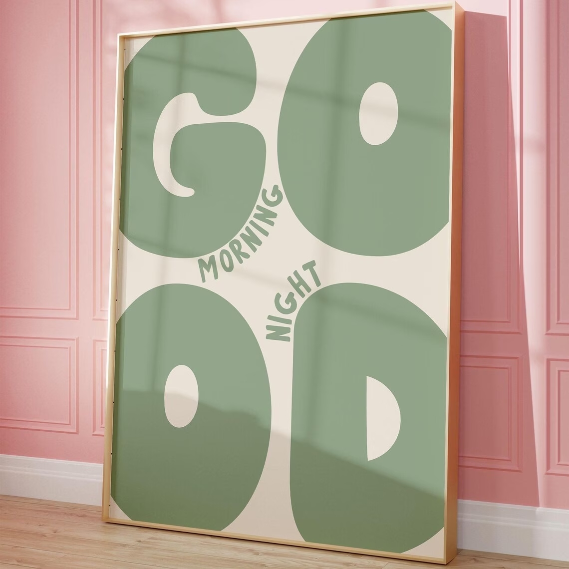 Home Decor Green - โมเดิร์น กรีน โกด์ มอร์นิ่ง โกด์ ไนท์