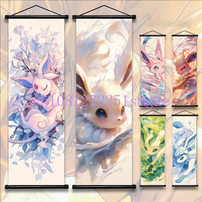 Home Decor Painting - โปสเตอร์พิมพ์ลายอนิเมะ ภาพกรีนินจา การ์ดไวเออร์ ภาพวาดบนผ้าใบ ปิกาจู ภาพแขวนตกแต่งบ้าน