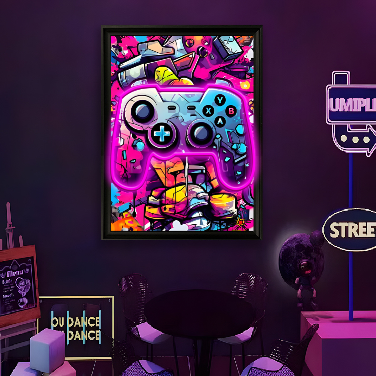 ไฟนีออน LED ใช้พลังงานจาก USB  - Home Decor Painting บทวิจารณ์และราคา