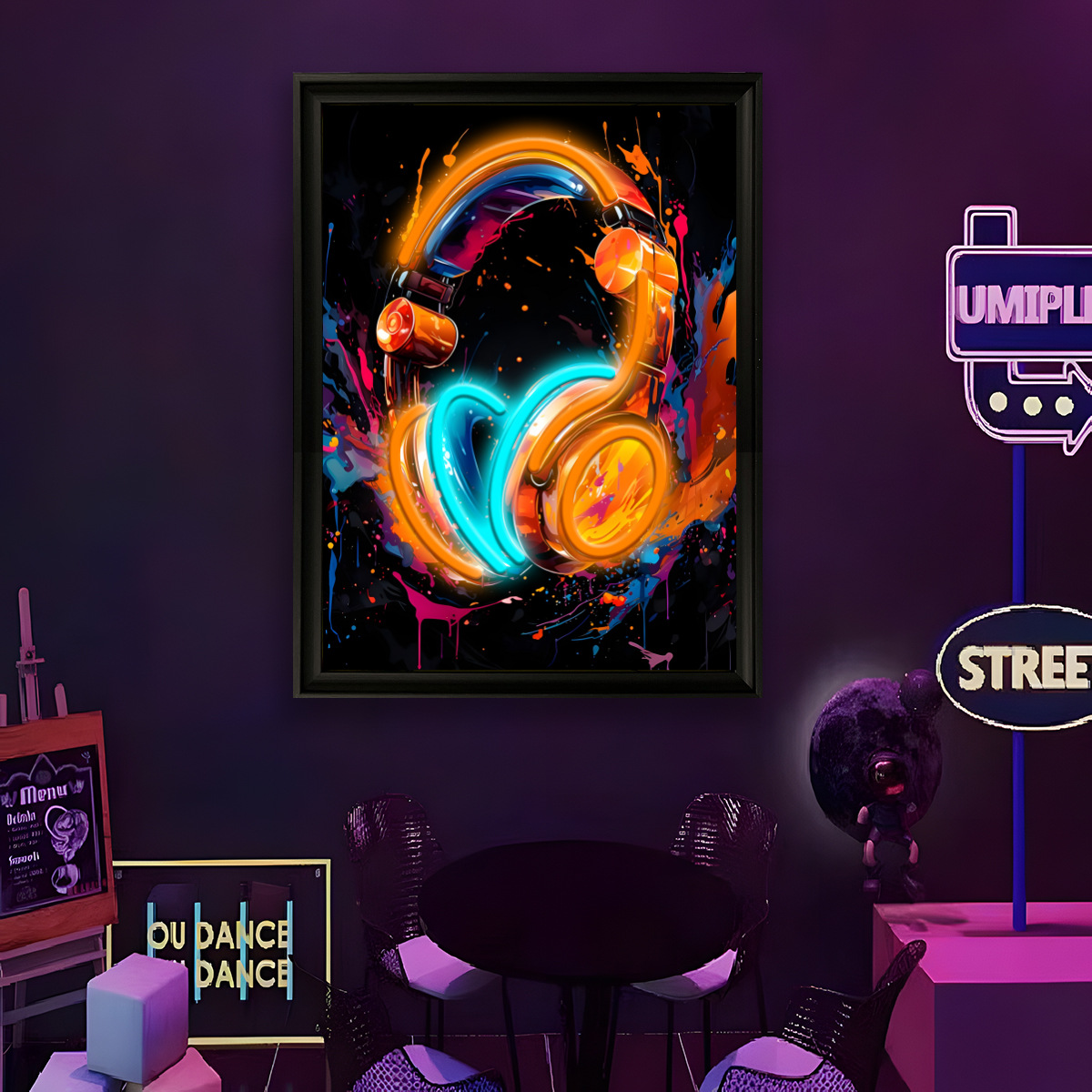 ไฟนีออน LED ใช้พลังงานจาก USB  - Home Decor Painting บทวิจารณ์และราคา