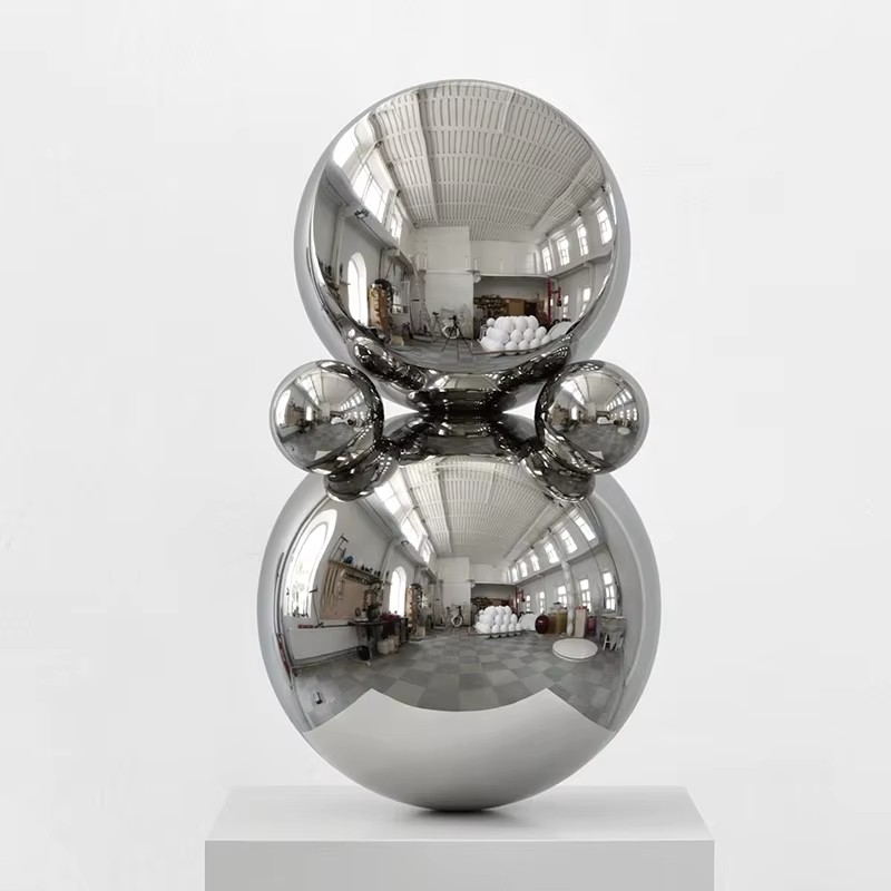 งานประติมากรรมศิลปะสแตนเลสเคลื - Home Decor Za บทวิจารณ์และราคา