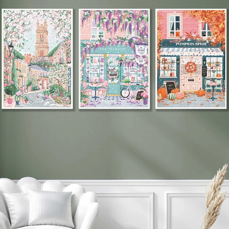 ปารีส ลอนดอน ฮังการี โปสเตอร์ก - Home Decor London บทวิจารณ์และราคา
