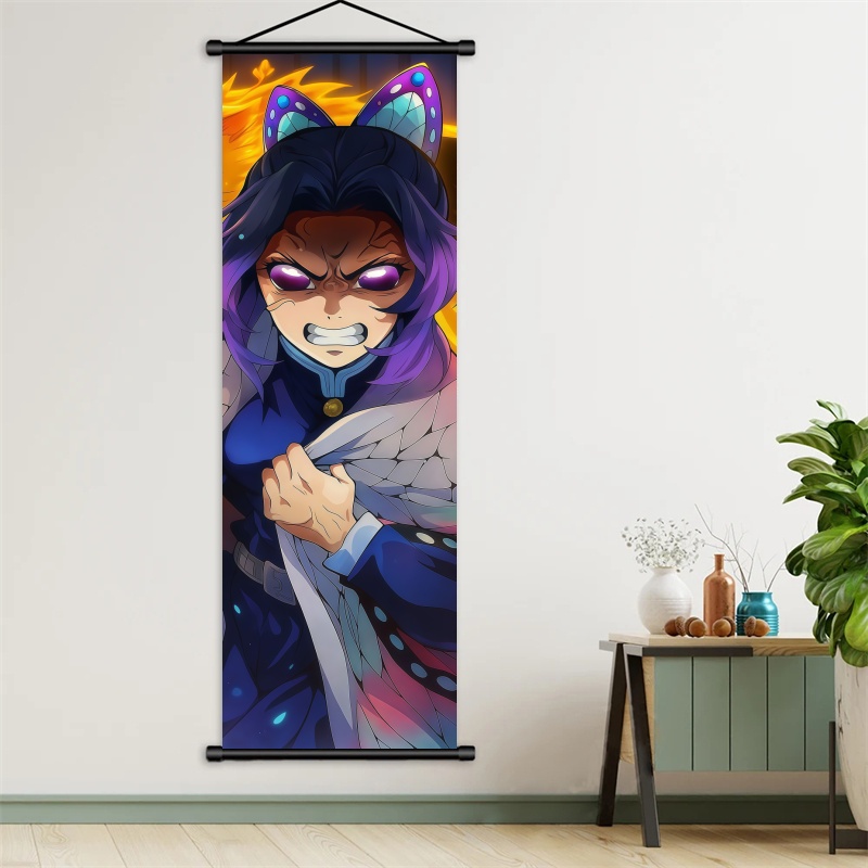 ผ้าแขวนลายศิลปะนักฆ่าอสูร ชิโน - Home Decor Painting บทวิจารณ์และราคา