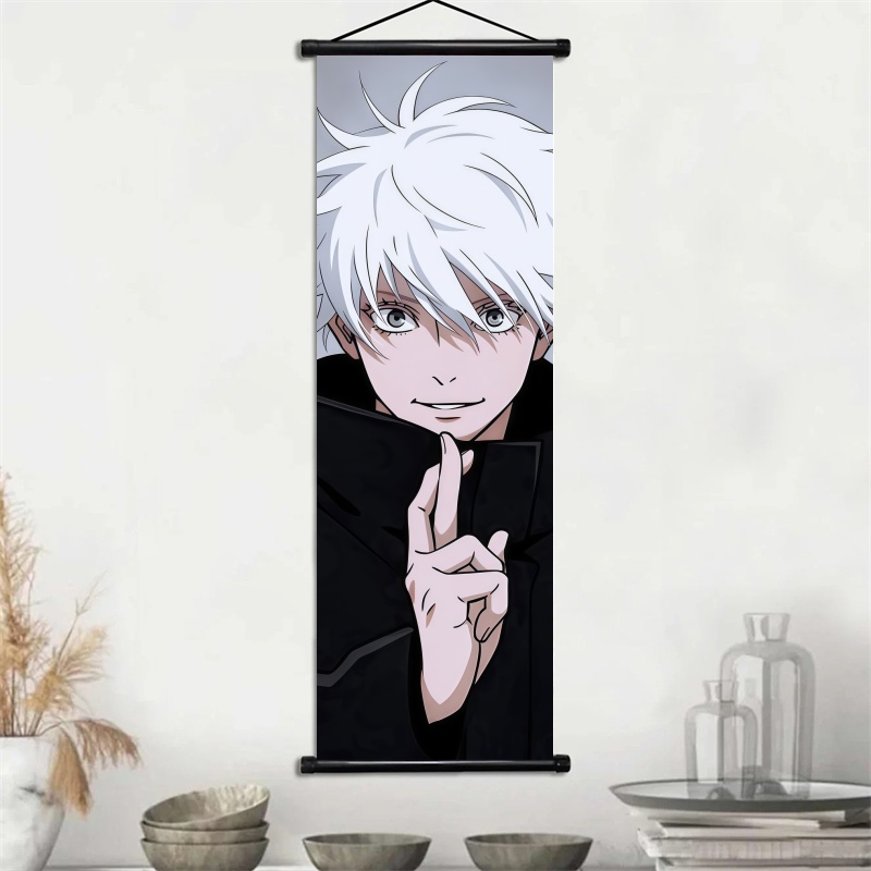 ผ้าแขวนผนังลายอนิเมะ จูจุตสึ ไ - Home Decor Painting บทวิจารณ์และราคา