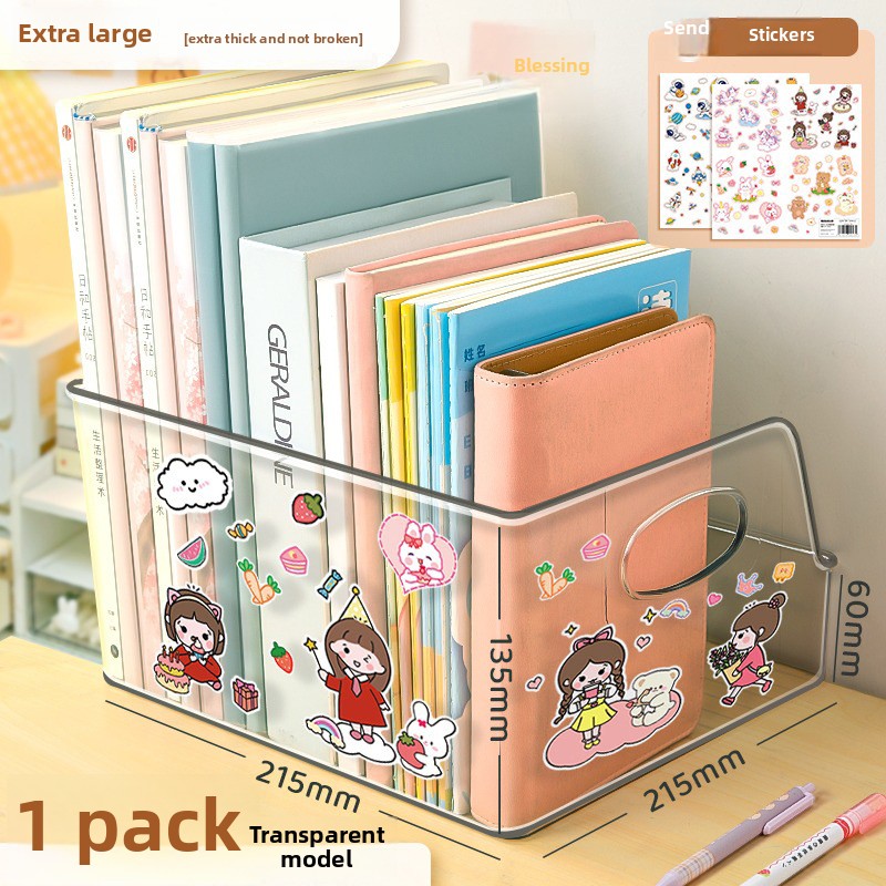 อะคริลิคโปร่งใสชั้นวางหนังสือข - Aesthetic Bookend บทวิจารณ์และราคา