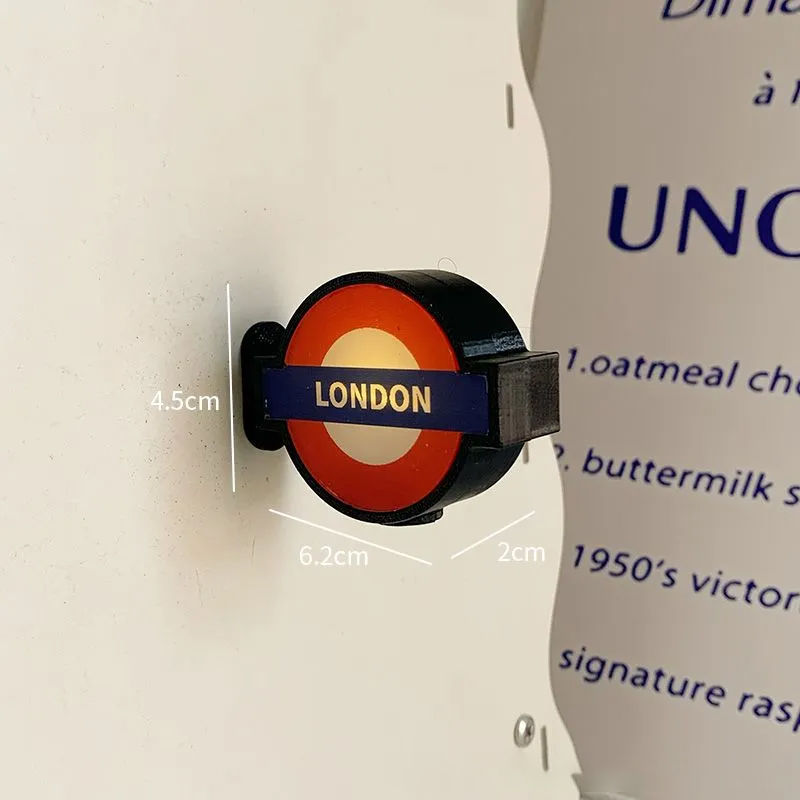 แม่เหล็กติดตู้เย็นรูปวงกลมไฟส่ - Home Decor London บทวิจารณ์และราคา