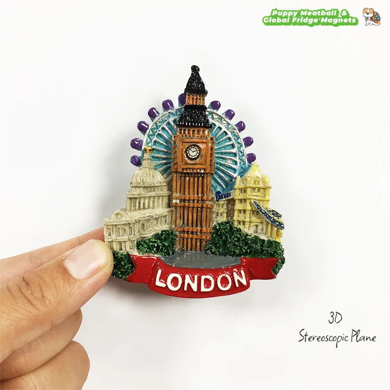 Big Ben London Eye แม่เหล็กติด - Home Decor London บทวิจารณ์และราคา