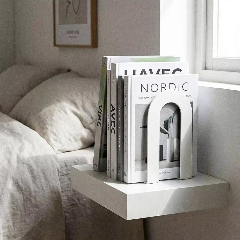 ที่คั่นหนังสือรูปตัว L 1 คู่ ด - Aesthetic Bookend บทวิจารณ์และราคา