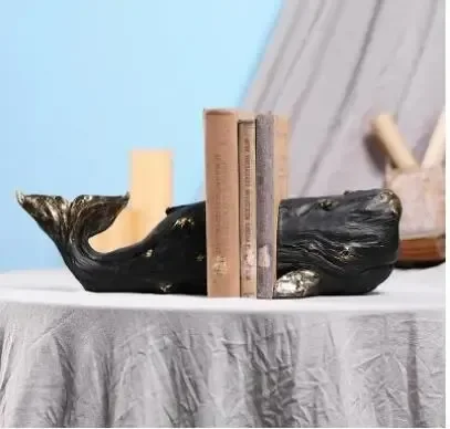 ที่คั่นหนังสือรูปปลาวาฬเคลือบท - Aesthetic Bookend บทวิจารณ์และราคา