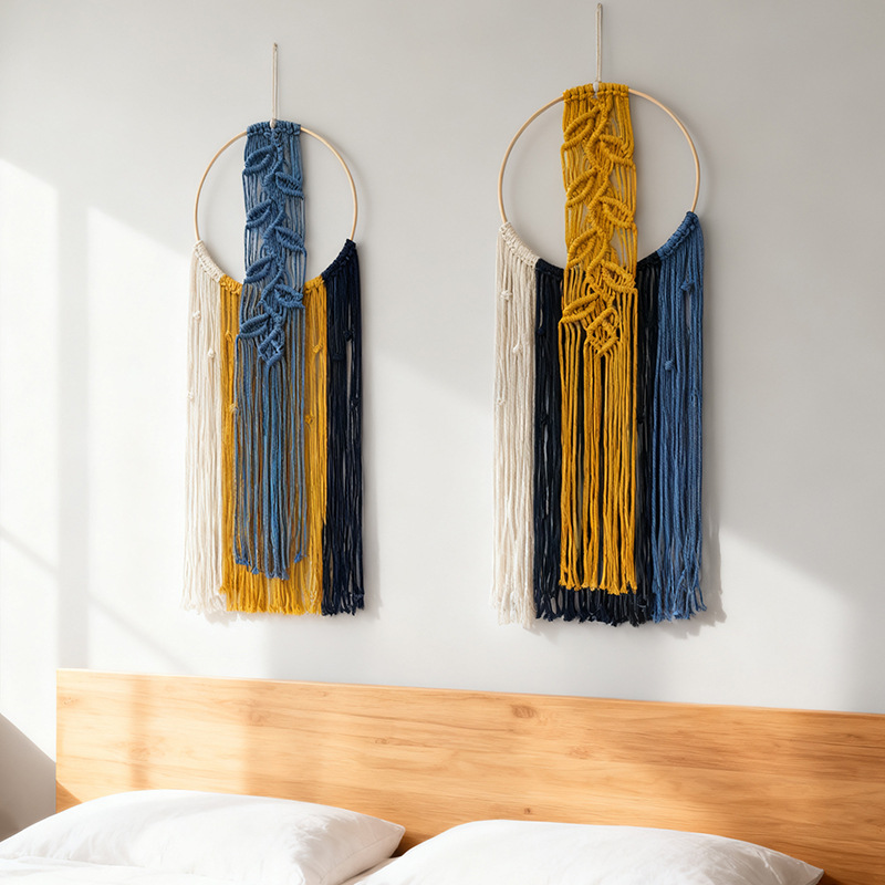 ผ้าแขวนผนังลายโบฮีเมียนสีเขียว - Home Decor Green บทวิจารณ์และราคา