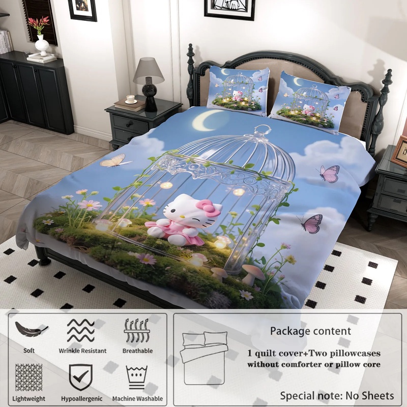 ชุดเครื่องนอนโพลีเอสเตอร์ลายเฮ - Home Decor Daisy บทวิจารณ์และราคา
