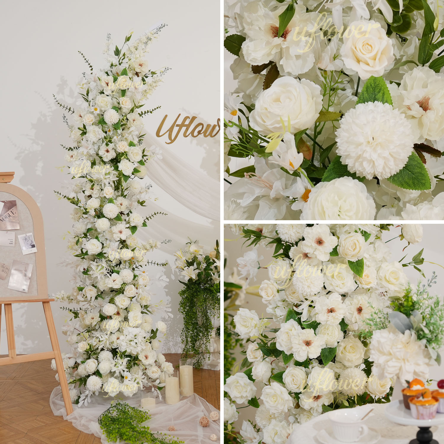 ซุ้มดอกไม้ประดับงานแต่งงานสุดห - Home Decor Daisy บทวิจารณ์และราคา