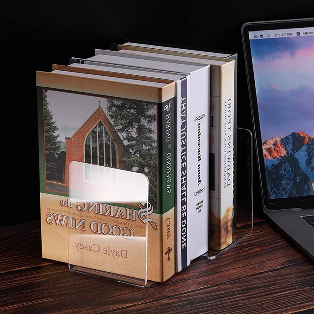 ที่วางหนังสืออะคริลิกแบบมินิมอ - Aesthetic Bookend บทวิจารณ์และราคา