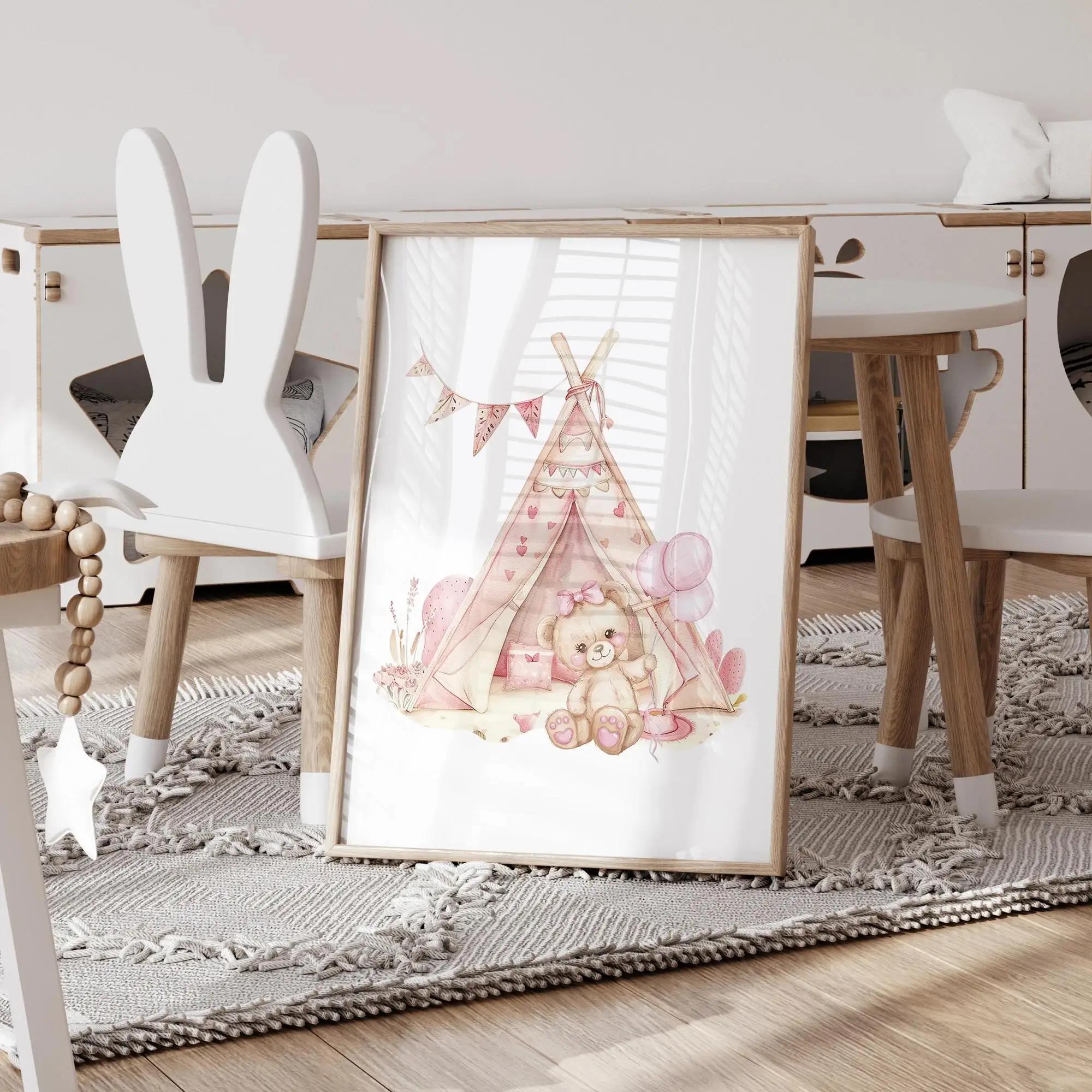 สีชมพู Dream Bear Carousel เต็ - Home Decor Reviews บทวิจารณ์และราคา