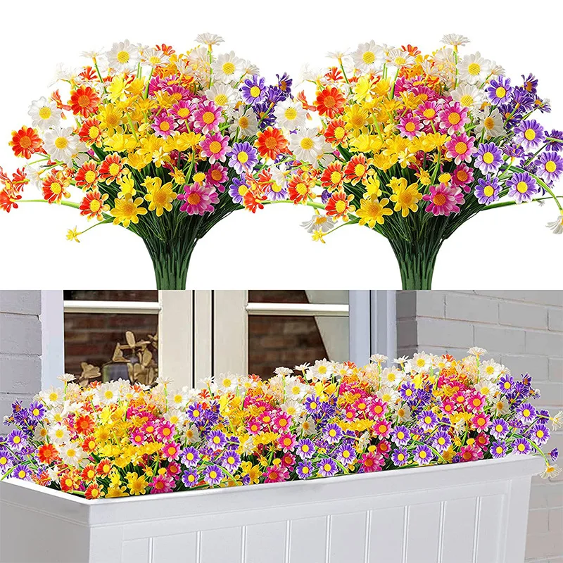 35 ซม.ประดิษฐ์ดอกไม้ Daisy Ant - Home Decor Daisy บทวิจารณ์และราคา