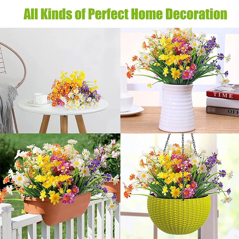35 ซม.ประดิษฐ์ดอกไม้ Daisy Ant - Home Decor Daisy บทวิจารณ์และราคา