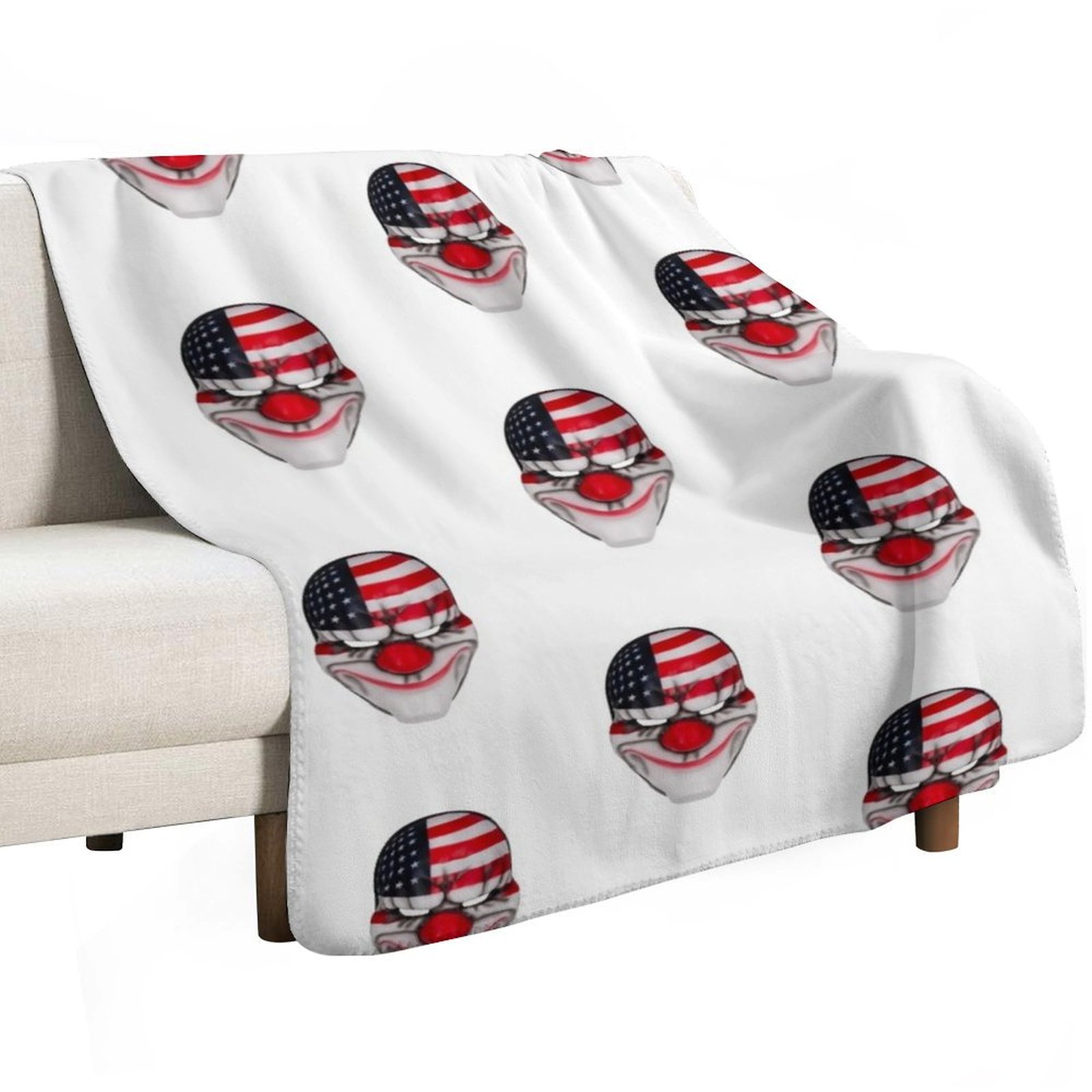ผ้าห่มลายหน้ากากดัลลัส ผ้าห่มต - Home Decor Dallas บทวิจารณ์และราคา