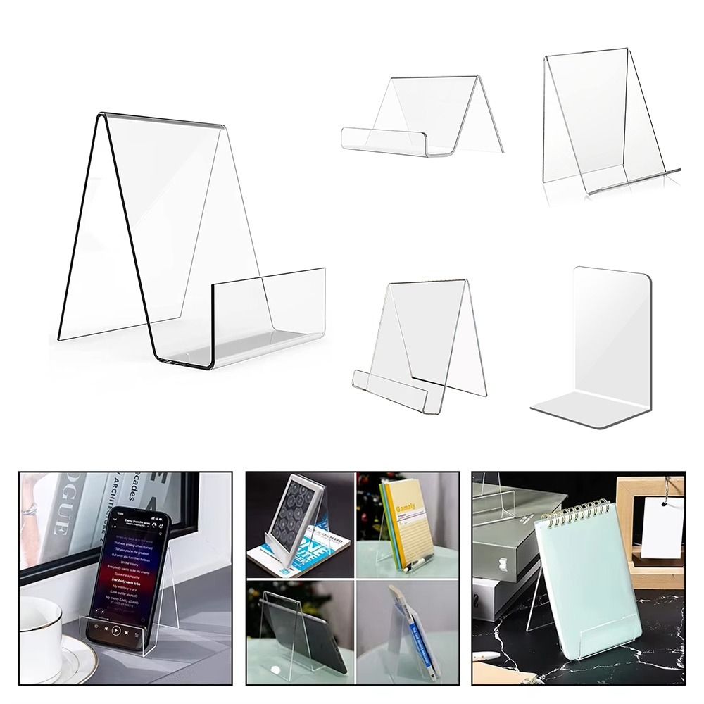 ที่วางหนังสืออะคริลิคแบบมินิมอ - Aesthetic Bookend บทวิจารณ์และราคา