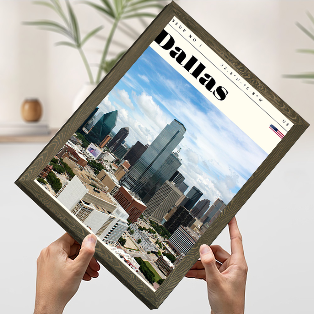 โปสเตอร์ภาพพิมพ์ท่องเที่ยวดัลล - Home Decor Dallas บทวิจารณ์และราคา