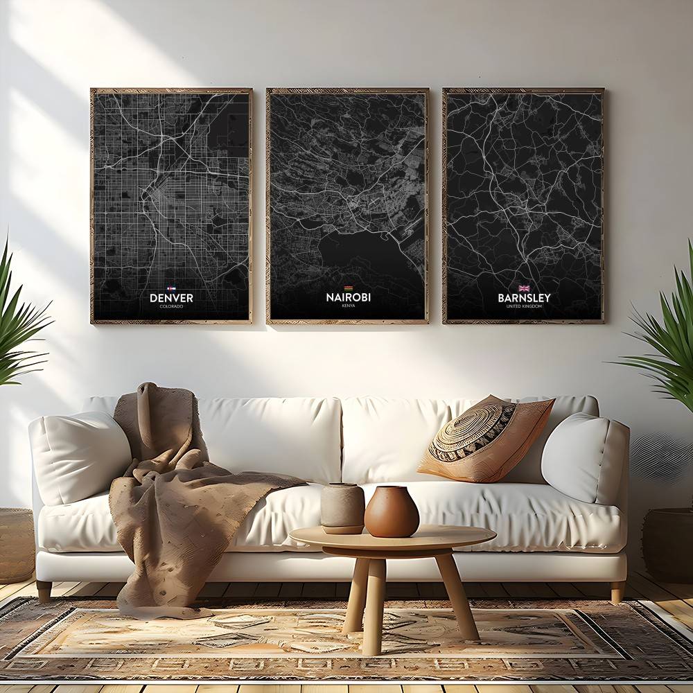 ปารีส ลอนดอน นิวยอร์ก แผนที่เม - Home Decor London บทวิจารณ์และราคา