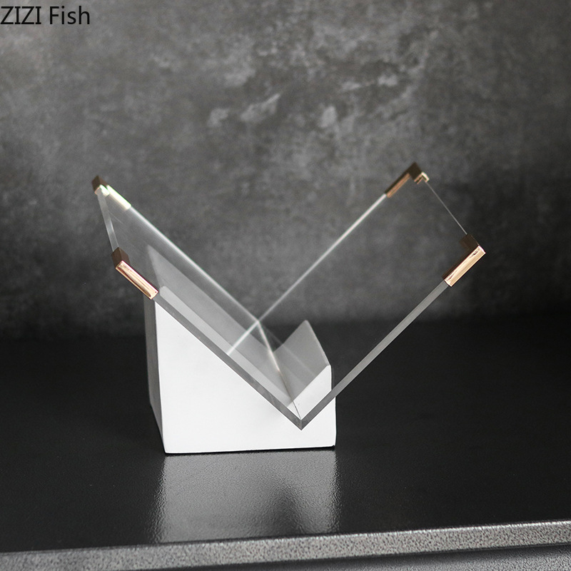 ชั้นวางนิตยสารอะคริลิคหินอ่อน  - Aesthetic Bookend บทวิจารณ์และราคา