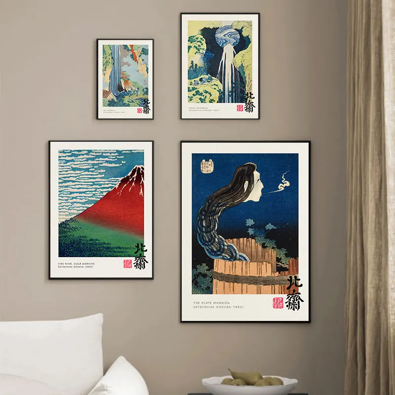 คลื่นยักษ์ คัตสึชิกะ โฮคุไซโปส - Home Decor Exhibition บทวิจารณ์และราคา