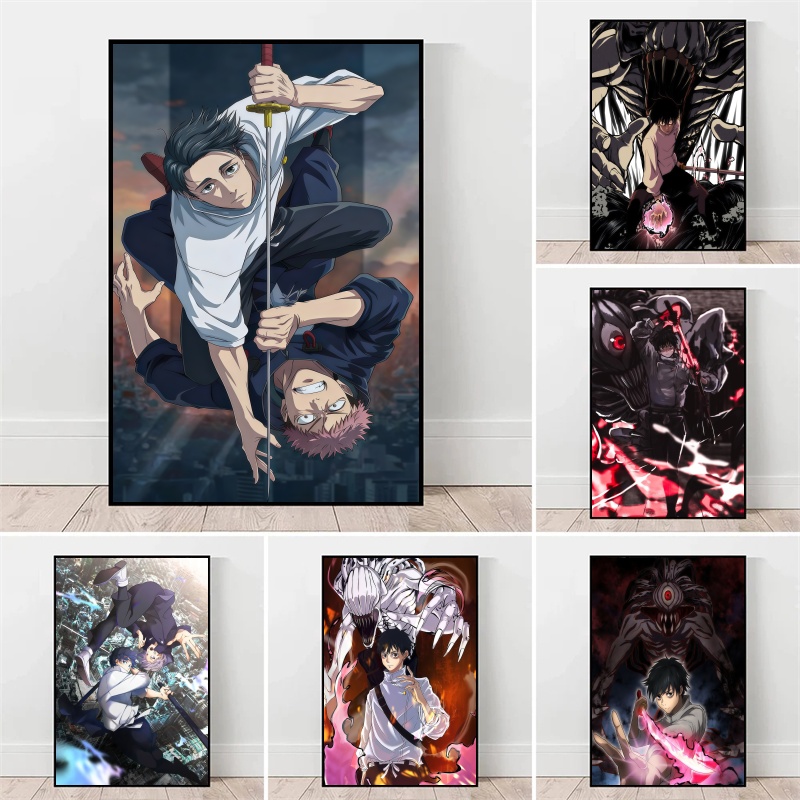 จูจุสึไคเซ็น ยูตะ โอคค็อตสึ&เม - Home Decor Painting บทวิจารณ์และราคา