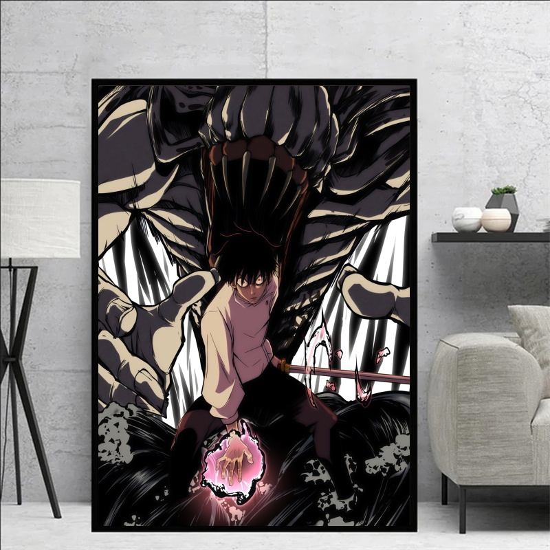 จูจุสึไคเซ็น ยูตะ โอคค็อตสึ&เม - Home Decor Painting บทวิจารณ์และราคา