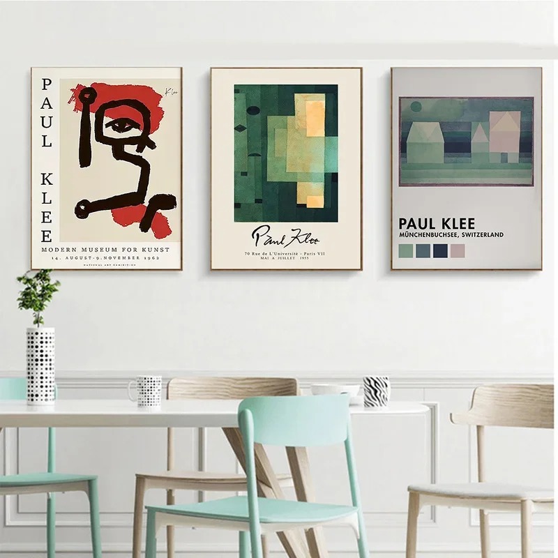 พอล คลี นิทรรศการศิลปะติดผนังส - Home Decor Exhibition บทวิจารณ์และราคา