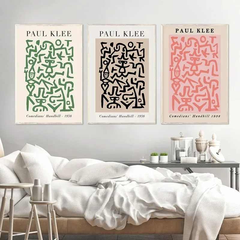 พอล คลี นิทรรศการศิลปะติดผนังส - Home Decor Exhibition บทวิจารณ์และราคา