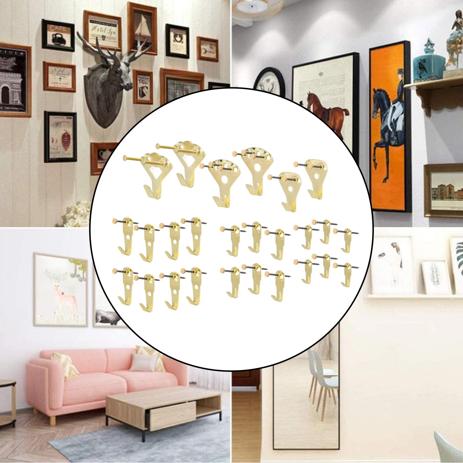ชุดตะขอแขวนรูปภาพโลหะสำหรับติด - Home Decor Exhibition บทวิจารณ์และราคา