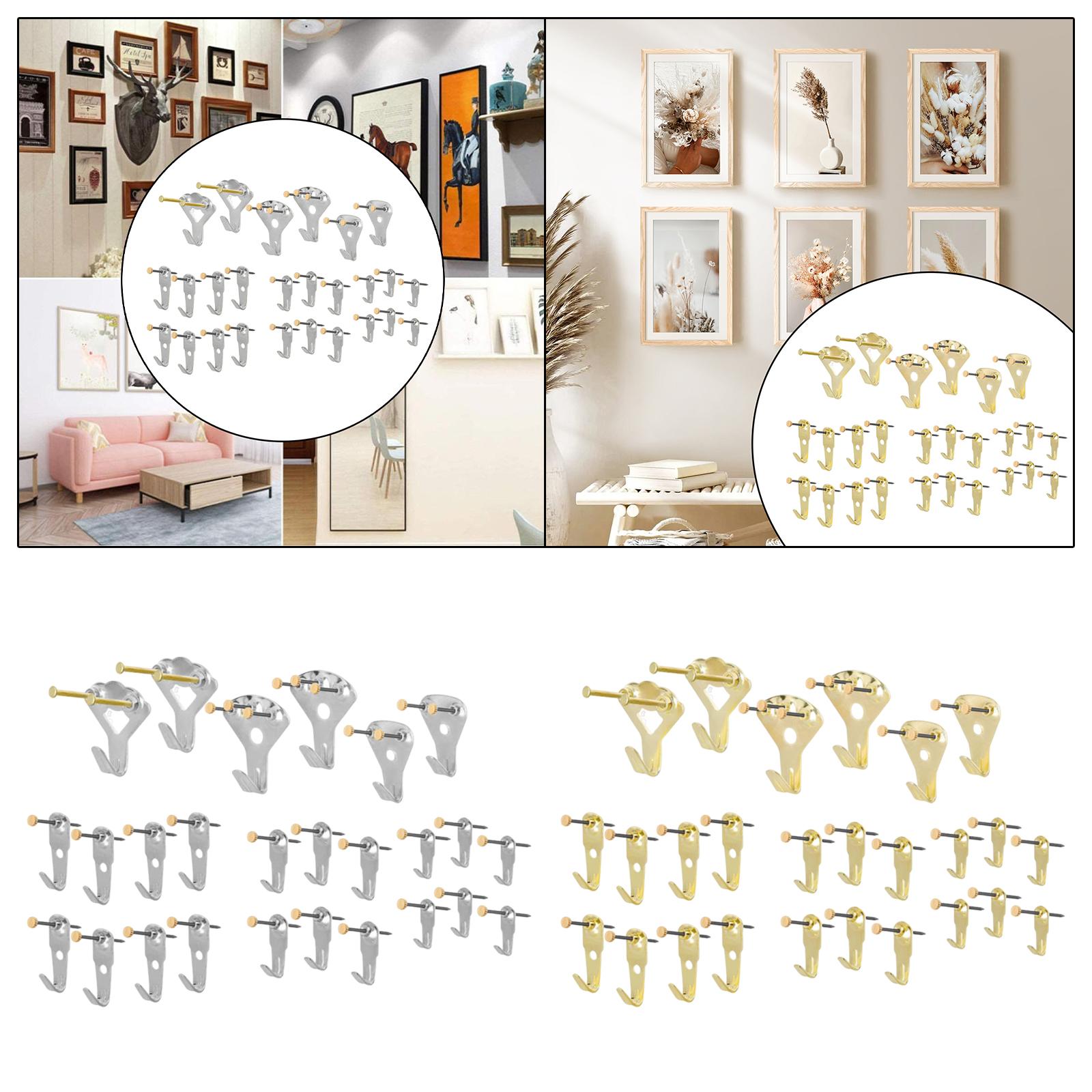ชุดตะขอแขวนรูปภาพโลหะสำหรับติด - Home Decor Exhibition บทวิจารณ์และราคา