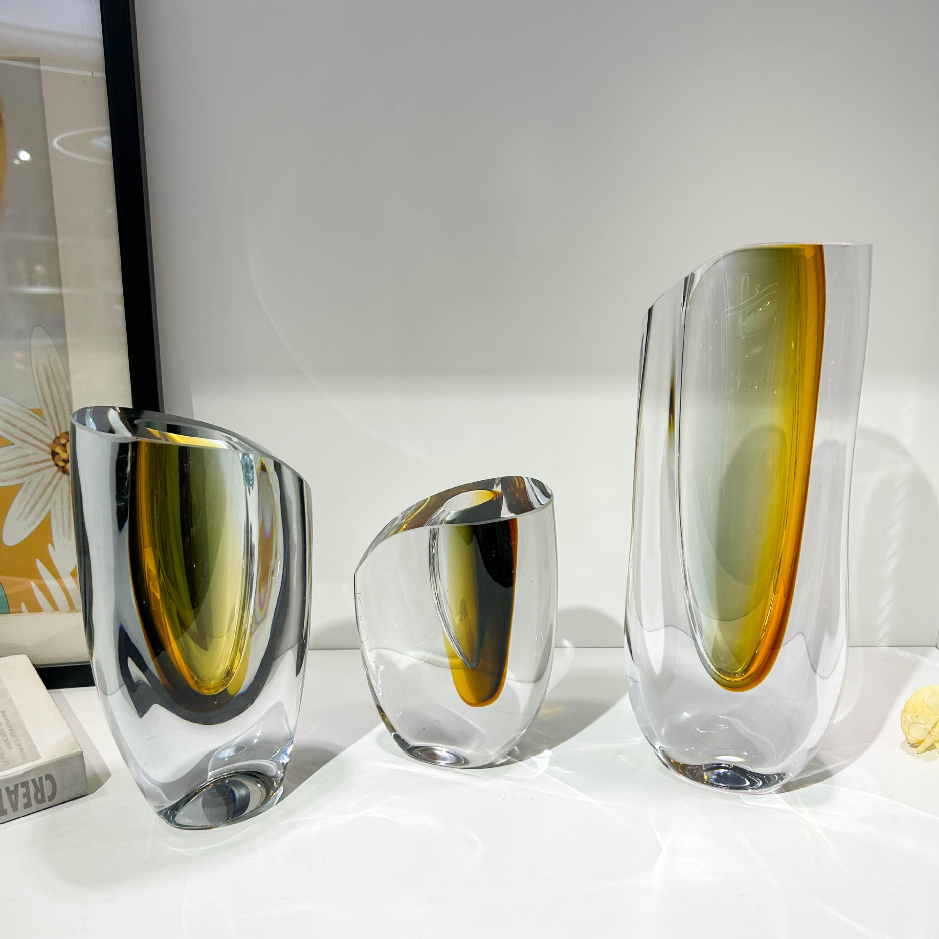 แจกันงานฝีมือเคลือบทองเรียบหรู - Home Decor Exhibition บทวิจารณ์และราคา