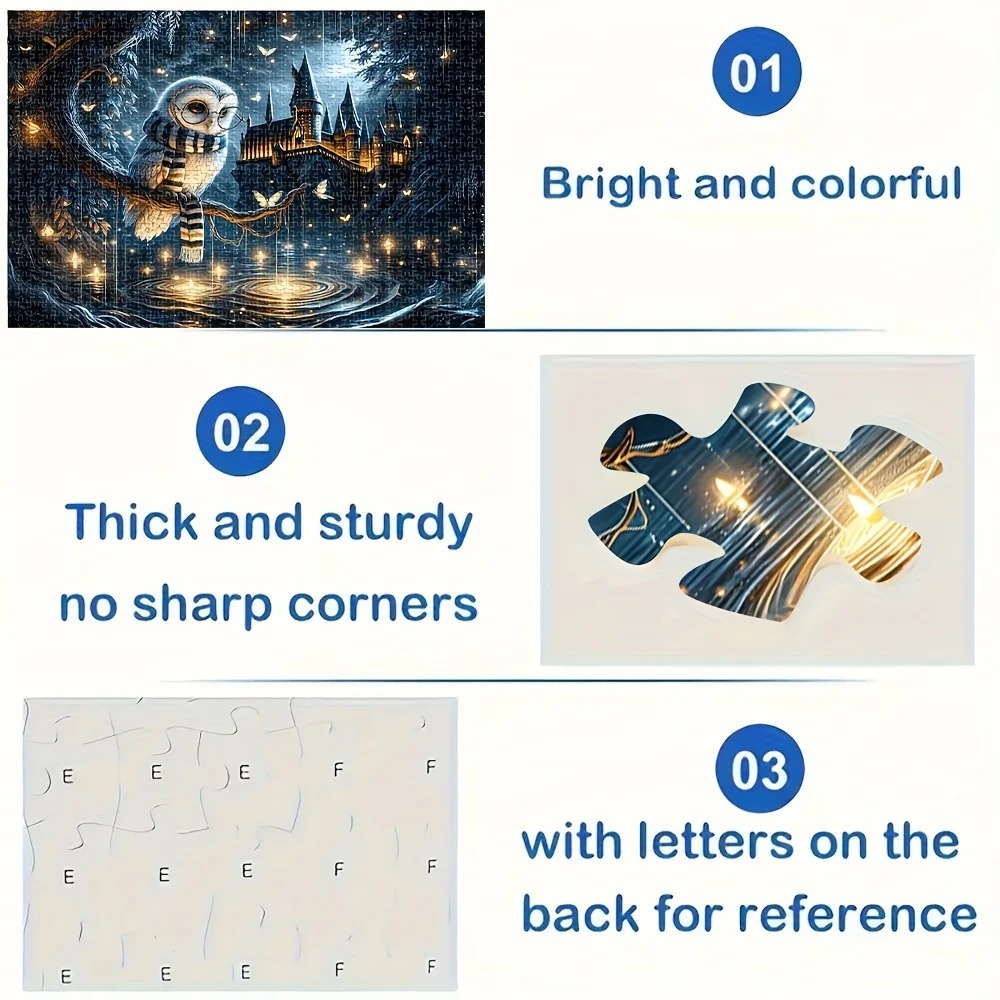 500/1000/1200/2000PCS ปริศนาลอ - Home Decor London บทวิจารณ์และราคา