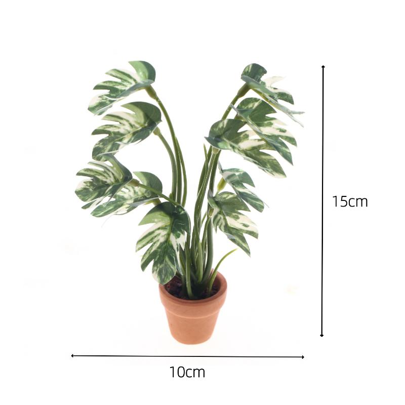 ใหม่! ต้นมอนสเตอร่าจำลอง 1 ชิ้ - Home Decor Green บทวิจารณ์และราคา