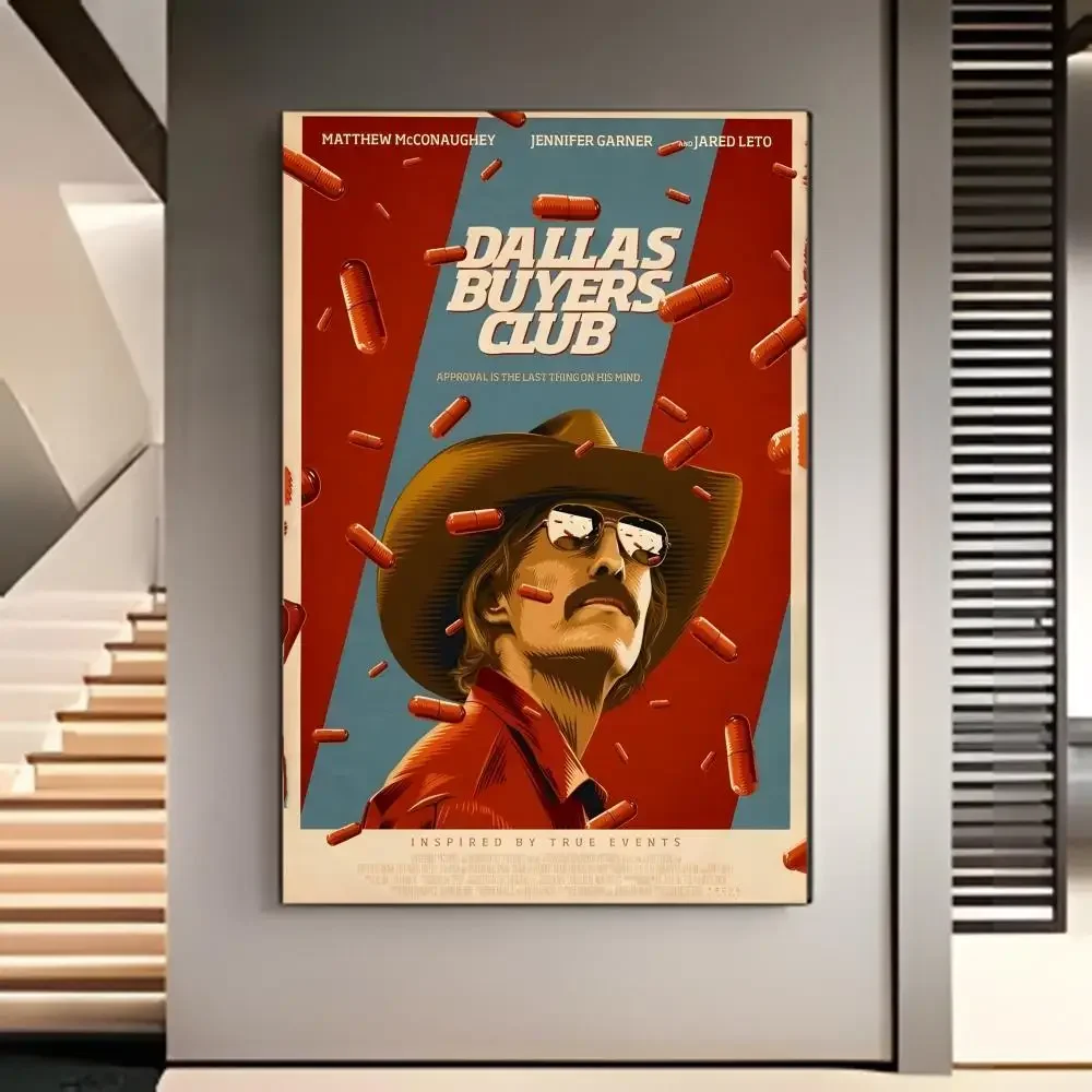 d-Dallas Buyers Club โปสเตอร์ภ - Home Decor Dallas บทวิจารณ์และราคา