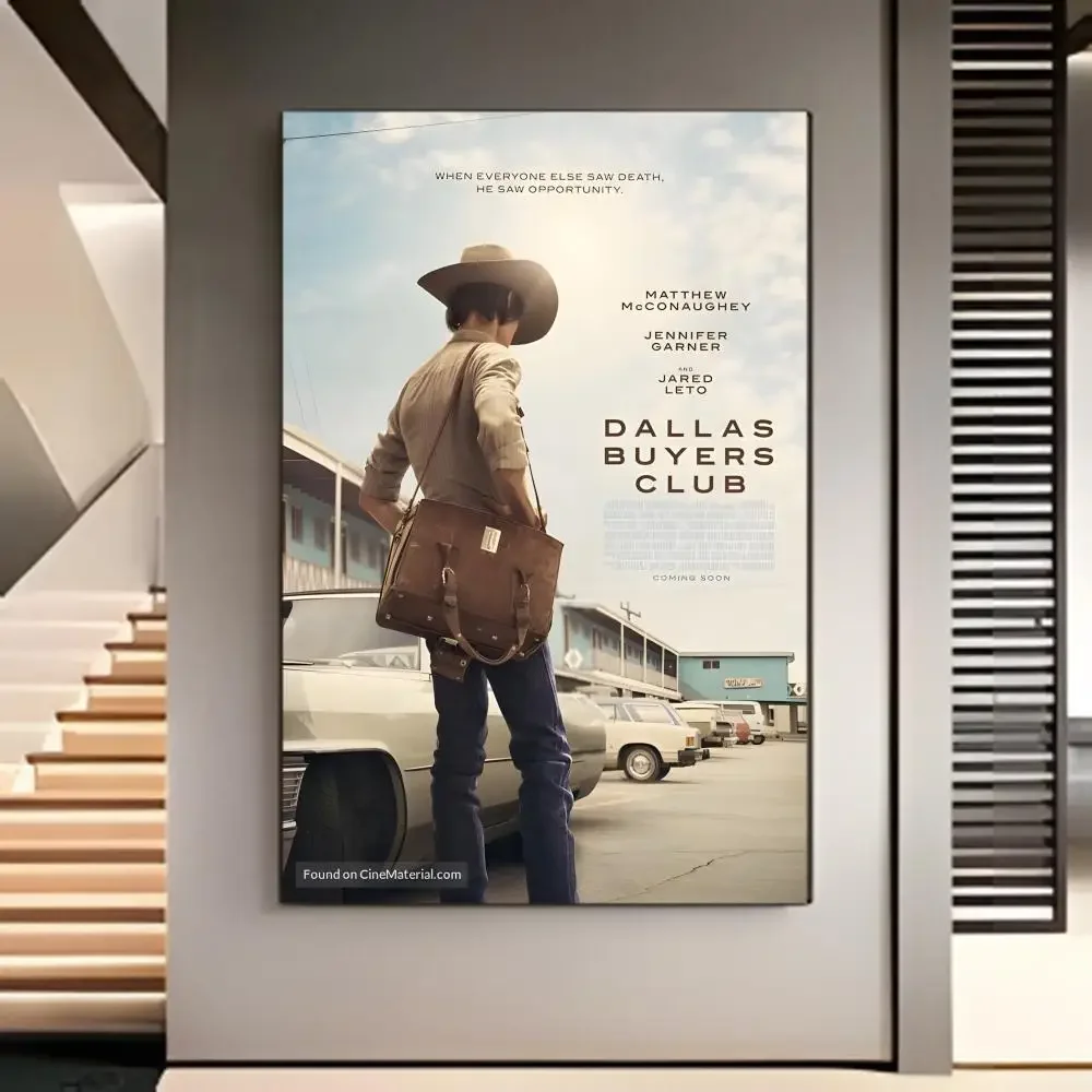 d-Dallas Buyers Club โปสเตอร์ภ - Home Decor Dallas บทวิจารณ์และราคา