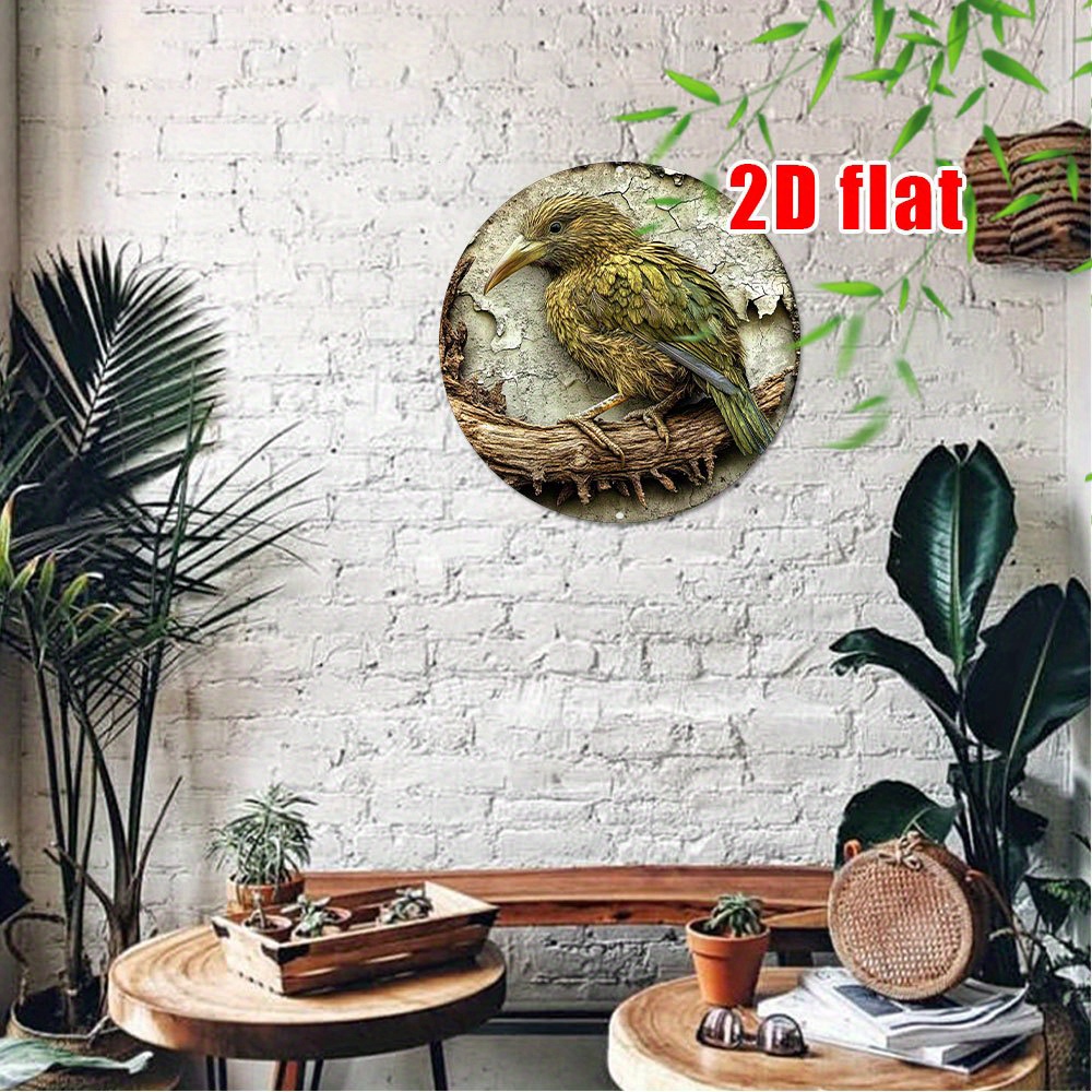 CIFBUY ป้ายโลหะอลูมิเนียมรูปนก - Home Decor Green บทวิจารณ์และราคา